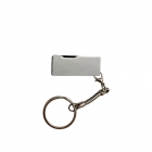 Metal Usb Drives - CE ROHS FCC slim thin swivel 4gb flash drive LWU167